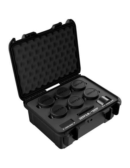 DZOFilm Vespid2 T1.9 Prime 6-Lens Kit 18/24/35/50/85/105m (PL_Mount) con custodia rigida
