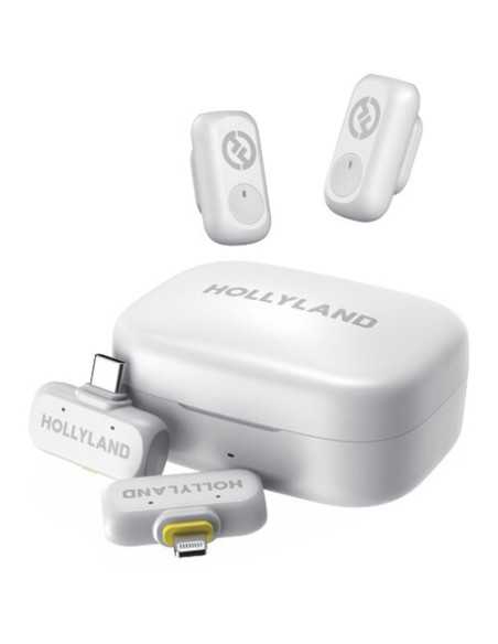 Hollyland LARK A1 Combo-Ivory White