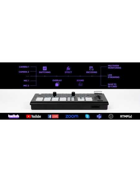 Osee GoStream Deck HDMI/USB Live Streaming Video Switcher
