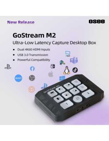Osee Scheda di acquisizione GoStream M2 Dual 4K...