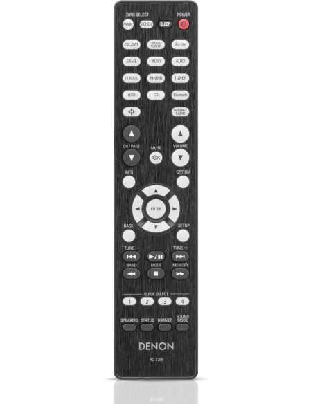 Denon HEOS 8K 2.0 AV Receiver Black 100W per channel