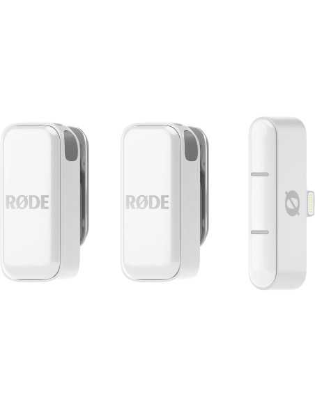 Rode Wireless Micro White - Microfono wireless compatto Lightning bianco