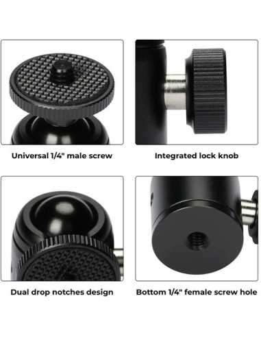 OBSBOT Mini testa a sfera per treppiede