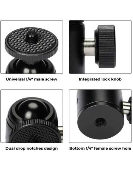 OBSBOT Mini testa a sfera per treppiede