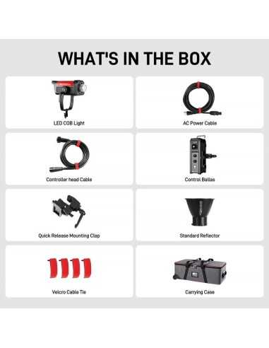 GVM Pro SD650C RGB Bi-Color LED Monolight (650W)