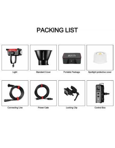 GVM Pro SD650B Bi-Color LED Monolight (650W)