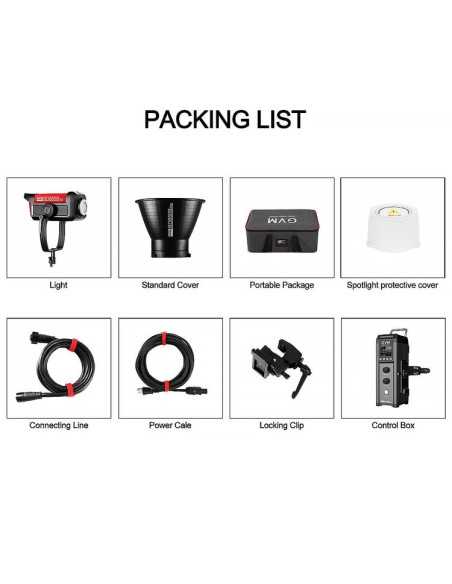 GVM Pro SD650B Bi-Color LED Monolight (650W)