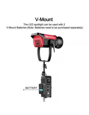 GVM Pro SD650B Bi-Color LED Monolight (650W)