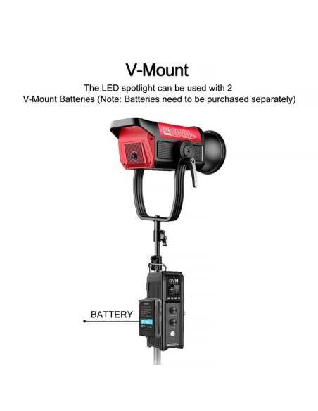 GVM Pro SD650B Bi-Color LED Monolight (650W)
