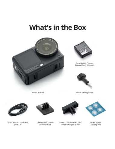 DJI Osmo Action 6 Standard Combo