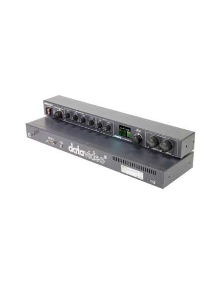 Datavideo AD-200 6 Channel Audio Delay/Mixer with Level Adjustment (1 RU)