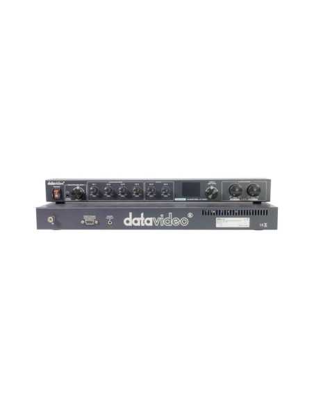 Datavideo AD-200 mixer/delay audio a 6 canali con regolazione del livello (1 RU)
