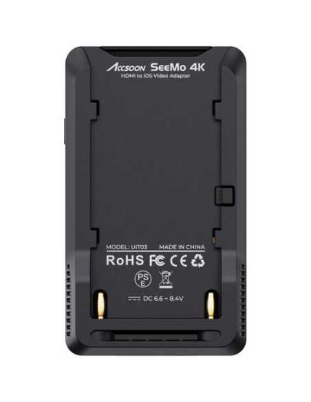 Accsoon SeeMo 4KSHDMI Adattatore per Smartphone iPhone