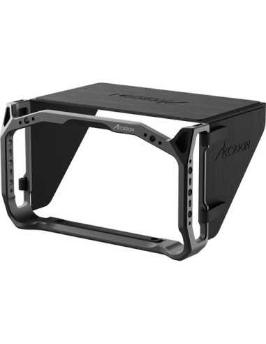 Accsoon CineView M7 Monitor Cage con Parasole