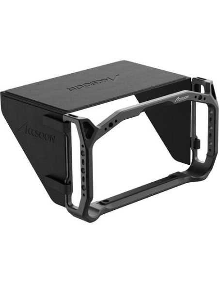 Accsoon CineView M7 Monitor Cage con Parasole