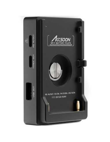 Accsoon Piastra Batteria ACC04 NP-F