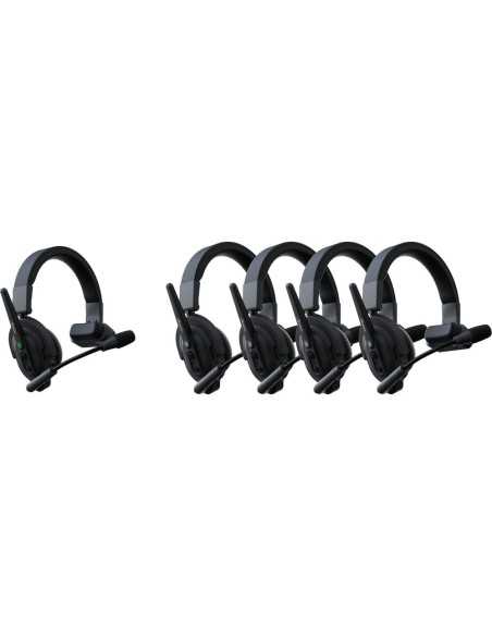 Accsoon Kit cuffie CoMo Wireless Intercom (1 Host, 4 Remotes)