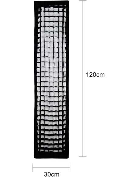 Godox Softbox with Bowens support + grid - 30x120cm