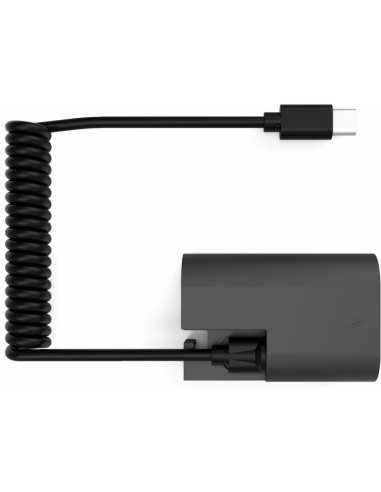 SWIT LP-E6P Dummy Battery with Coiled USB-C...