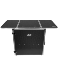 TAVOLO DJ richiudibile con RUOTE Nero U92049SL2