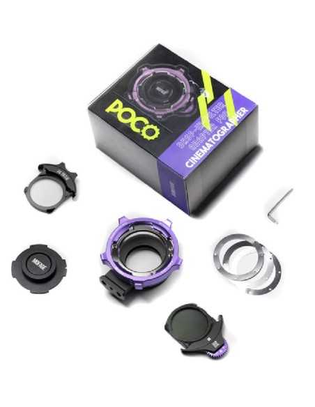 MOFAGE Kit standard Adattatore POCO Drop-In Filter (E-mount)