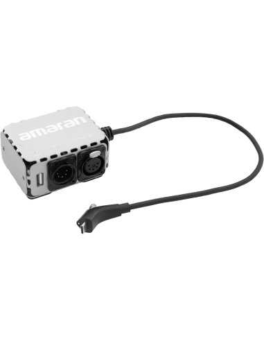 amaran USB-C to 5-Pin DMX In & Out Adapter