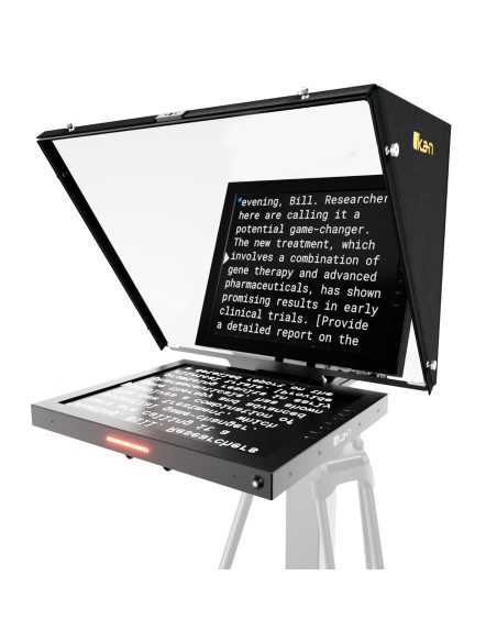 ikan Aura Professional 17" SDI/HDMI Teleprompter with Travel Kit