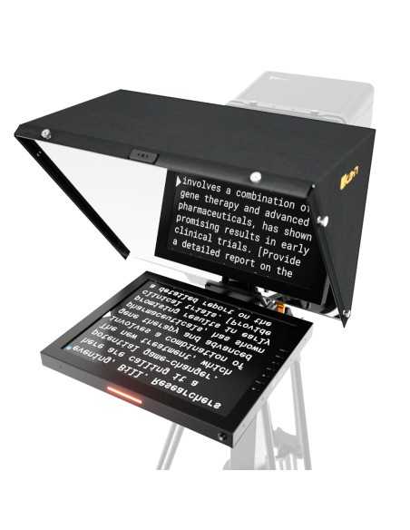 ikan Aura Professional 17" SDI/HDMI Teleprompter with Travel Kit