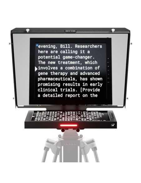 ikan Aura Professional 17" SDI/HDMI Teleprompter con Travel Kit