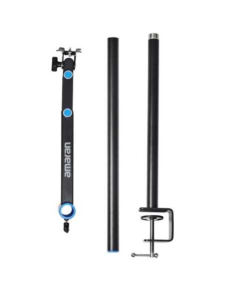 Amaran Supporto a morsetto morsetto per Verge Stand (Nero)