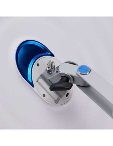 Amaran Supporto a morsetto morsetto per Verge Stand (Argento)