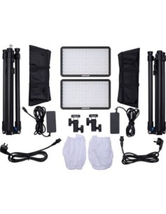 Amaran Pano 60c 2-Light Kit EU (Charcoal)