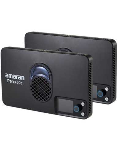 Amaran Pano 60c 2-Light Kit EU (Charcoal)