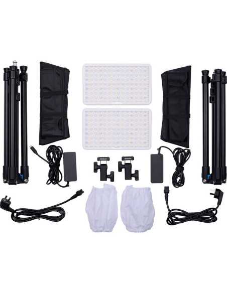Amaran Pano 60c 2-Light Kit EU (Bianco)