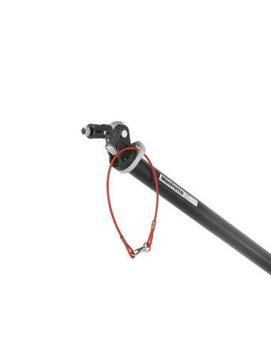 Manfrotto Giraffa Super Boom nera senza stativo