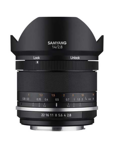 Samyang SY142C Obiettivo 14mm f/2.8 MF WS II Canon