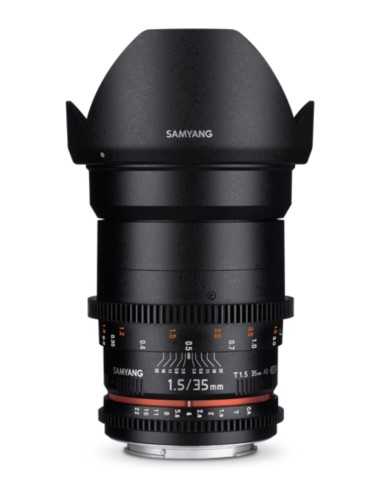 Samyang SY36VE Obiettivo 35mm t/1.5 VDSLR AS IF...