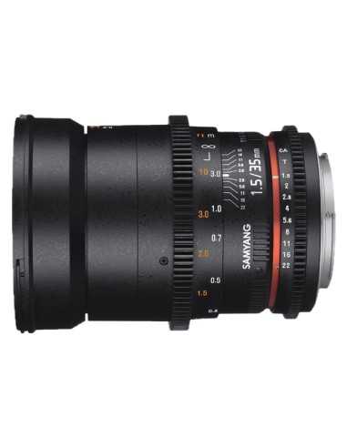 Samyang SY36VE Obiettivo 35mm t/1.5 VDSLR AS IF...