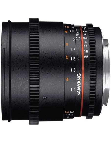 Samyang SY85VE Obiettivo 85mm t/1.5 VDSLR AS IF UMC II Sony E