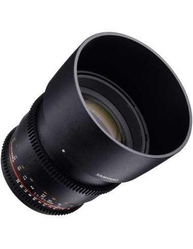 Samyang SY85VE Obiettivo 85mm t/1.5 VDSLR AS...