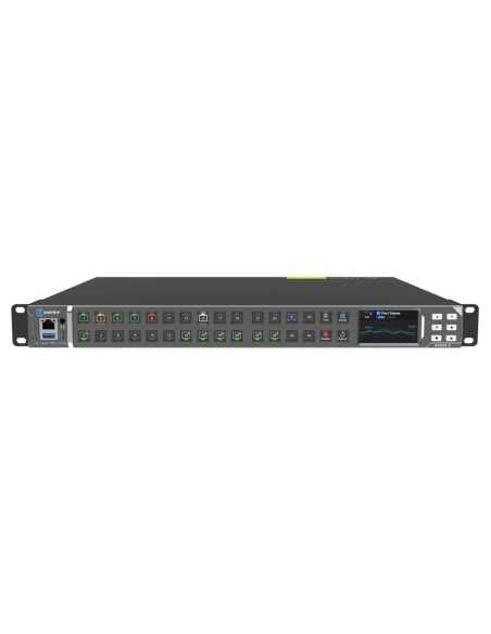 Kiloview Media Hub AVX24-4 con 24 porte Gigabit PoE + 4 uplink 10G per AV-over-IP