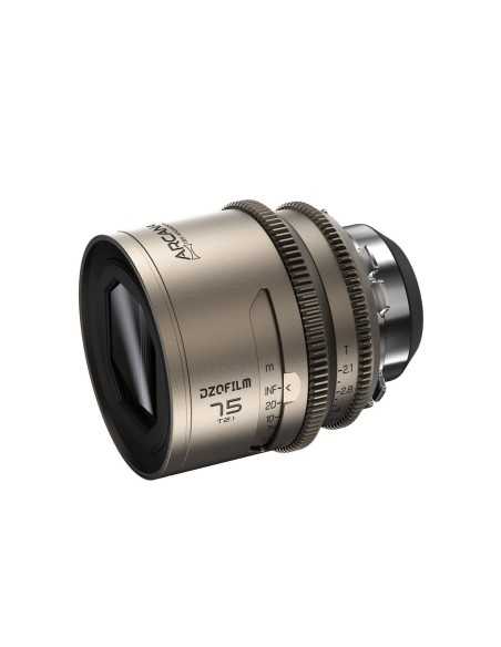 DZOFilm Obiettivo Arcana 75mm T2.1 Full-frame 1.5X Hybrid Anamorphic Prime (Mount PL, metri)