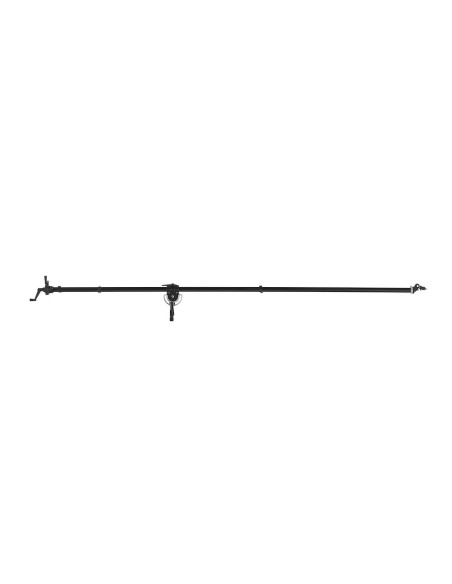 Manfrotto 025B Giraffa Super Boom nera, stativo Cine nero