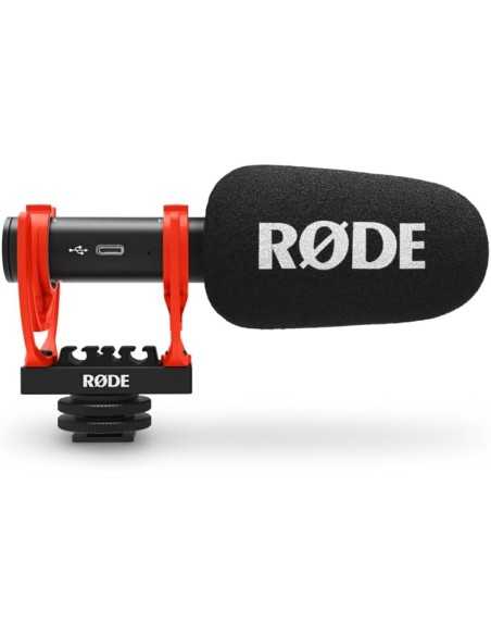 RODE VideoMic GO II Ultracompact Analog/USB Camera-Mount Shotgun Microphone