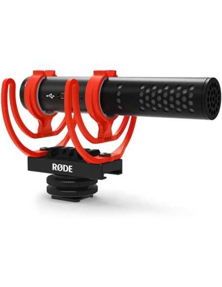 RODE VideoMic GO II Ultracompact Analog/USB Camera-Mount Shotgun Microphone