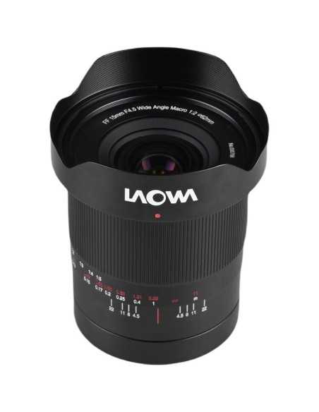 Laowa Venus Optics obiettivo 15mm f/4.5 0.5X Wide Angle Macro (Auto Apertura) Sony E