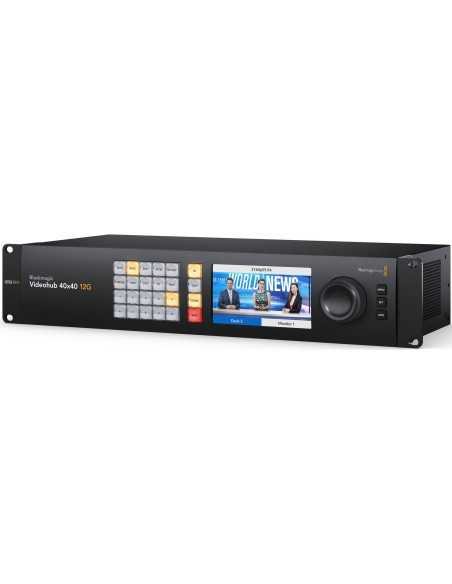 Blackmagic Design Videohub 40x40 12G Zero-Latency Video Router
