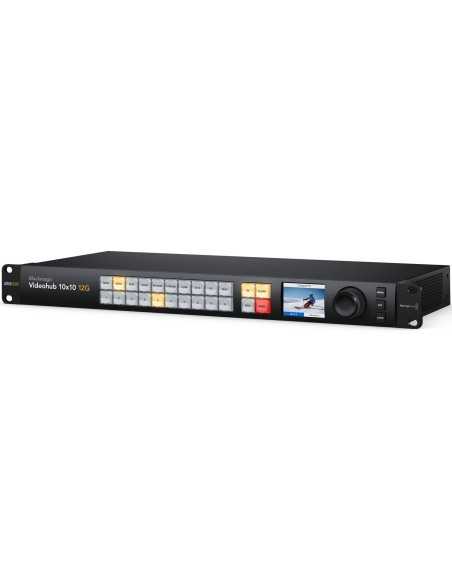 Blackmagic Design Videohub 10x10 12G Zero-Latency Video Router