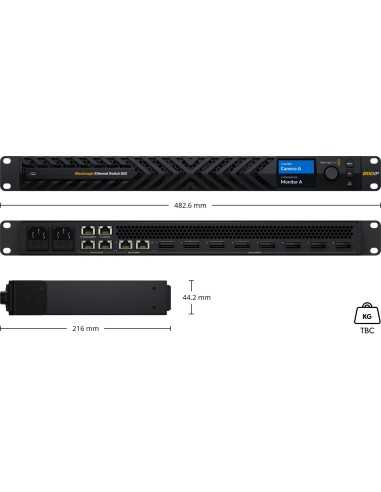 Blackmagic Design Ethernet Switch 820