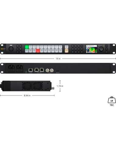 Blackmagic Design ATEM Monitoring Rack Panel 20